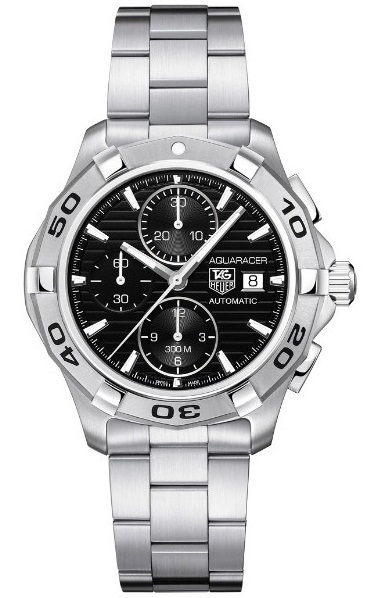 TAG Heuer CAP2110.BA0833 : Aquaracer 300M Calibre 16 42 Stainless Steel / Black / Bracelet