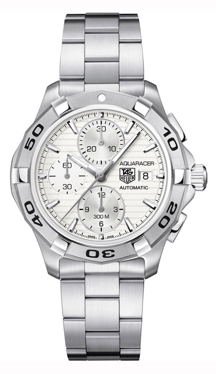 TAG Heuer CAP2111B.A0833 : Aquaracer 300M Calibre 16 42 Stainless Steel / Silver / Bracelet