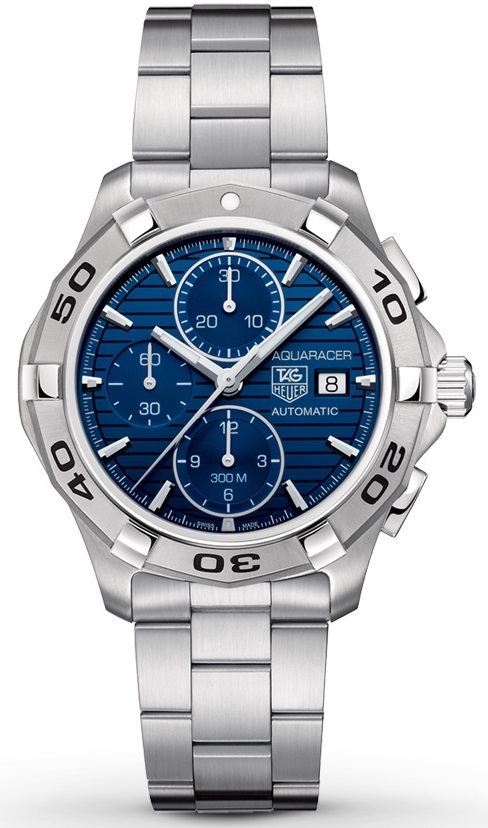 TAG Heuer CAP2112.BA0833 : Aquaracer 300M Calibre 16 42 Stainless Steel / Blue / Bracelet