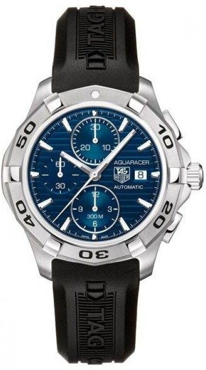 TAG Heuer CAP2112.FT6028 : Aquaracer 300M Calibre 16 42 Stainless Steel / Blue / Bracelet