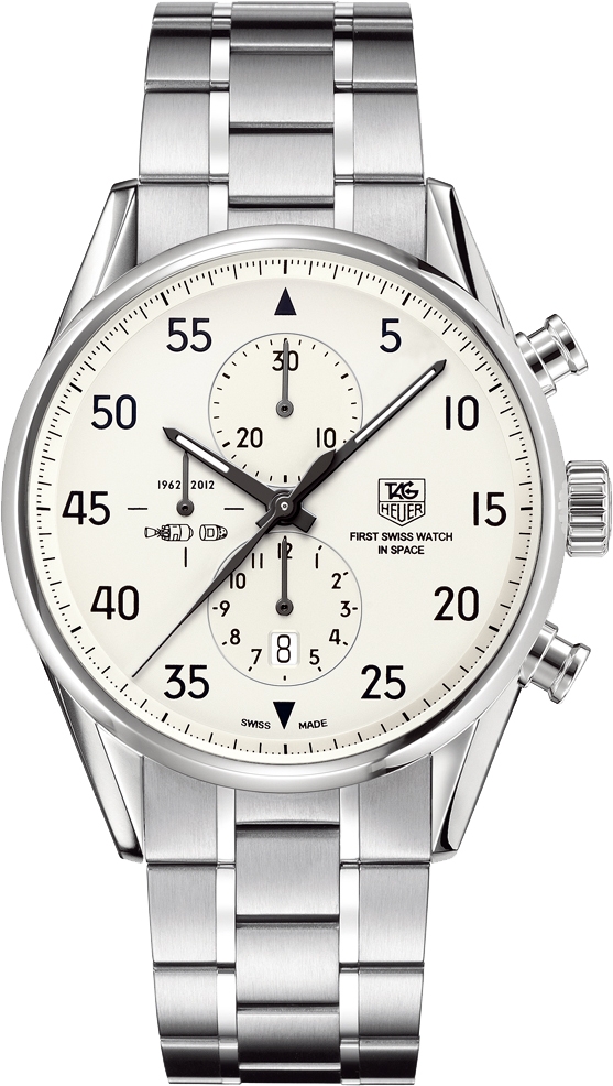 TAG Heuer CAR2015.BA0796 : Carrera Calibre 1887 43 Stainless Steel / Space X / Bracelet
