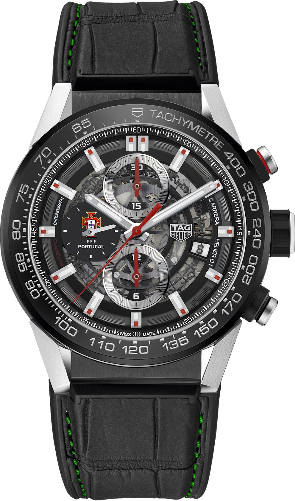TAG Heuer CAR2A1B.FC6425 : Carrera Calibre Heuer 01 45 Portugal National Team
