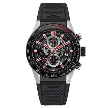 TAG Heuer CAR2A1F.FT6044 : Carrera Calibre Heuer 01 45 Stainless Steel / Mexico Angel