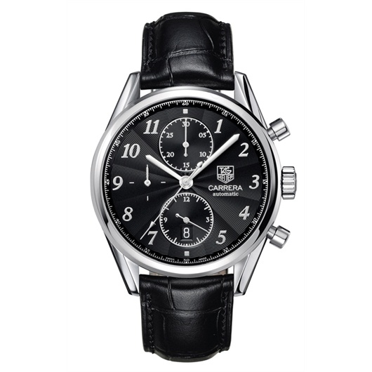 TAG Heuer CAS2110.FC6266 : Carrera Calibre 16 41 Heritage Stainless Steel / Black / Alligator