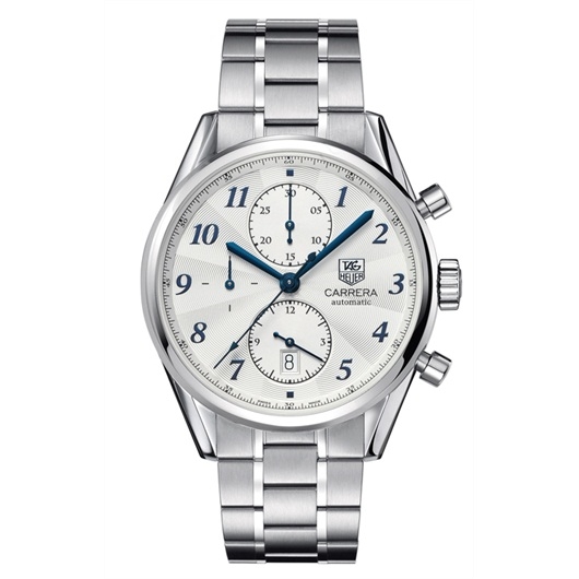 TAG Heuer CAS2111.BA0730 : Carrera Calibre 16 41 Heritage Stainless Steel / Silver / Bracelet