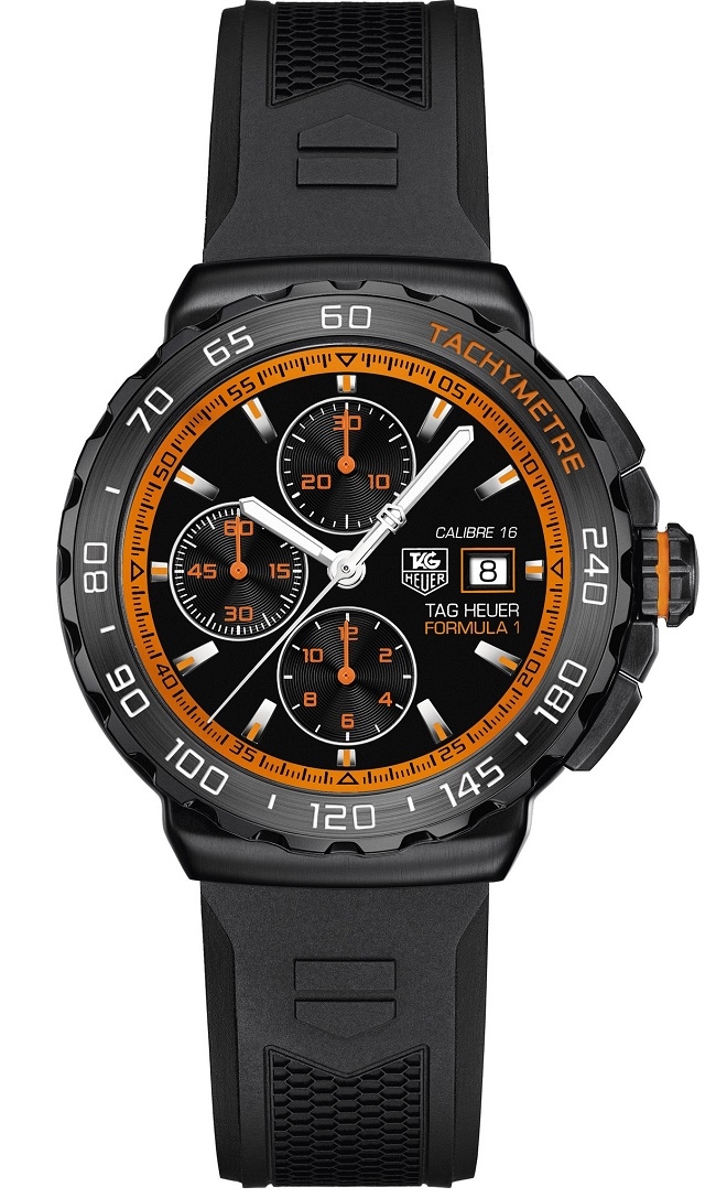 TAG Heuer CAU2012.FT6038 : Formula 1 Calibre 16 44 Titanium PVD / Black / Rubber