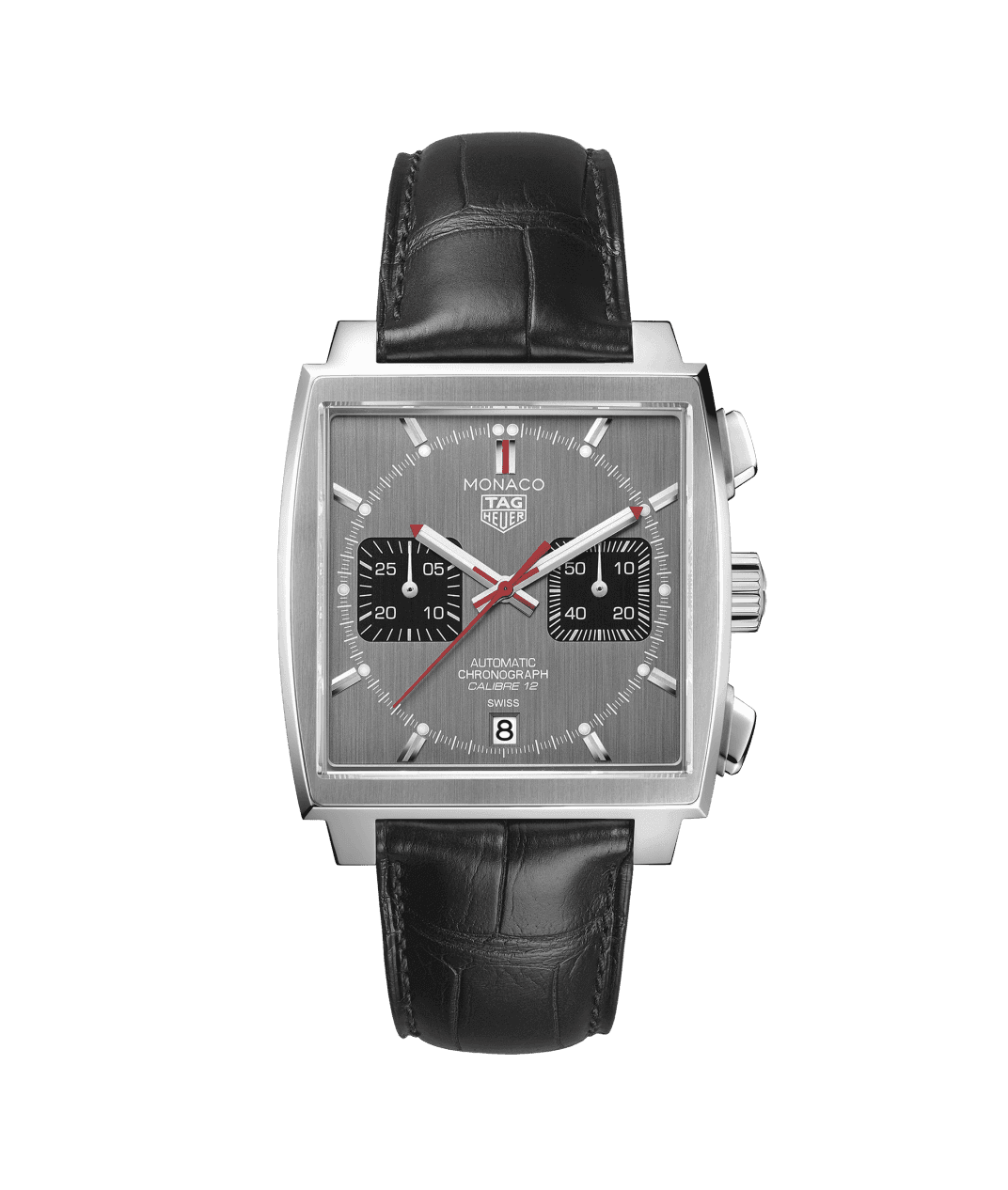 TAG Heuer CAW211J.FC6476 : Monaco Calibre 12 Stainless Steel / Grey / Final Edition