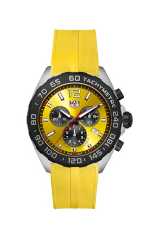 TAG Heuer CAZ101AM.FT8054 : Formula 1 Quartz Chronograph Stainless Steel / Yellow