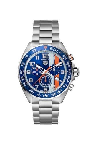 TAG Heuer CAZ101AT.BA0842 : Formula 1 Chronograph Quartz Stainless Steel / Blue Gulf