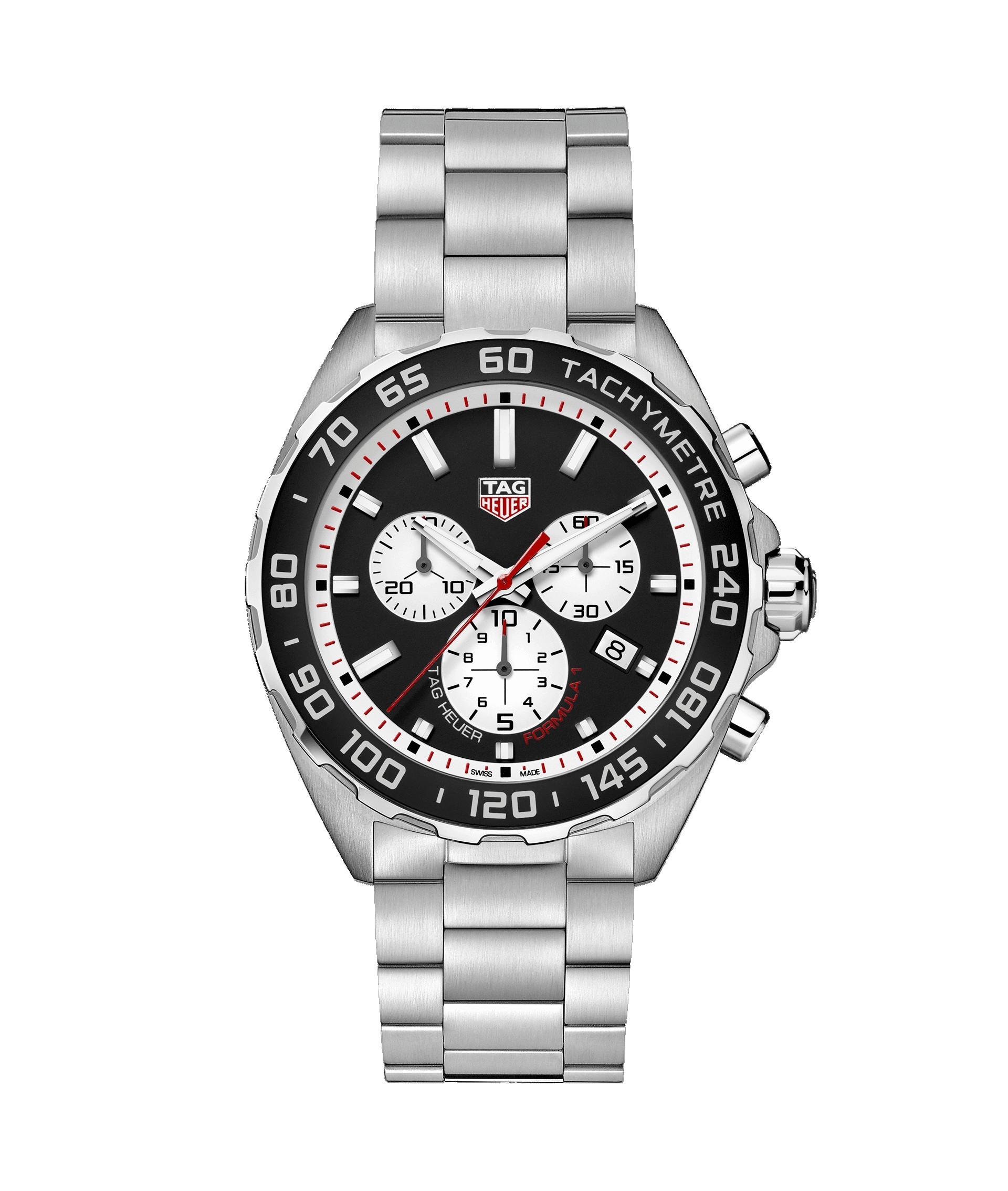 TAG Heuer CAZ101E.BA0842 : Formula 1 Chronograph Quartz Stainless Steel / Black / Bracelet