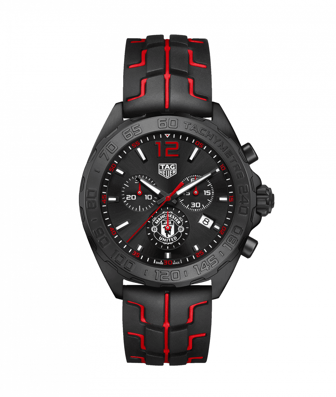 TAG Heuer CAZ101J.FT8027 : Formula 1 Chronograph Quartz 43 Stainless Steel / Manchester United