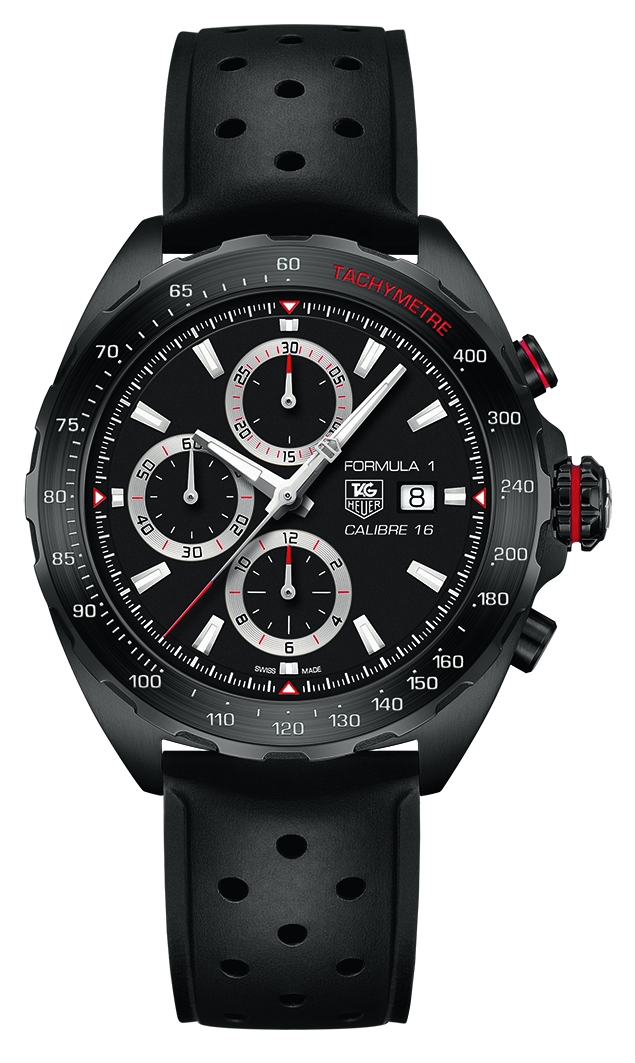 TAG Heuer CAZ2011.FT8024 : Formula 1 Calibre 16 44 Titanium PVD / Black / Rubber