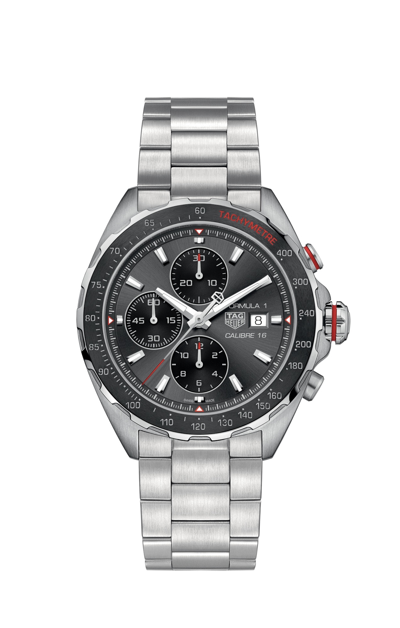 TAG Heuer CAZ2012.BA0876 : Formula 1 Calibre 16 44 Stainless Steel / Grey / Bracelet