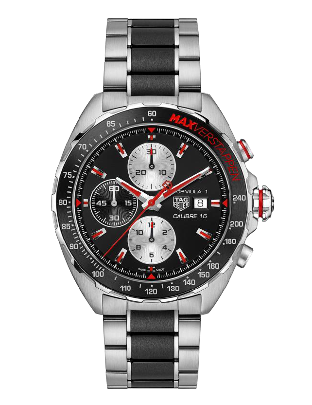 TAG Heuer CAZ2018.BA0970 : Formula 1 Calibre 16 44 Stainless Steel / Max Verstappen 2019 / Bracelet