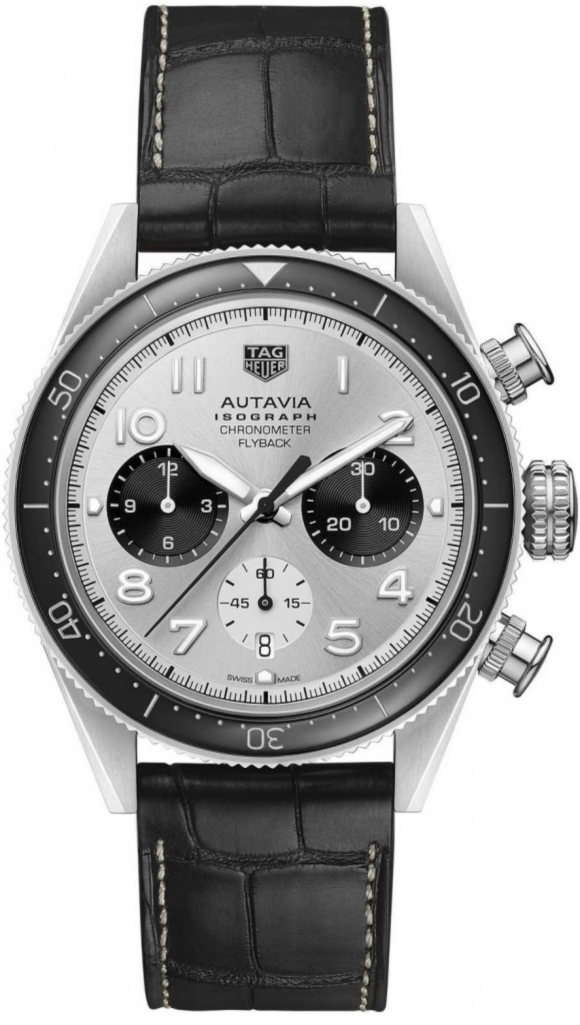 TAG Heuer CBE5114.FC8279 : Autavia Heuer 02 Isograph Stainless Steel / Panda  / Strap
