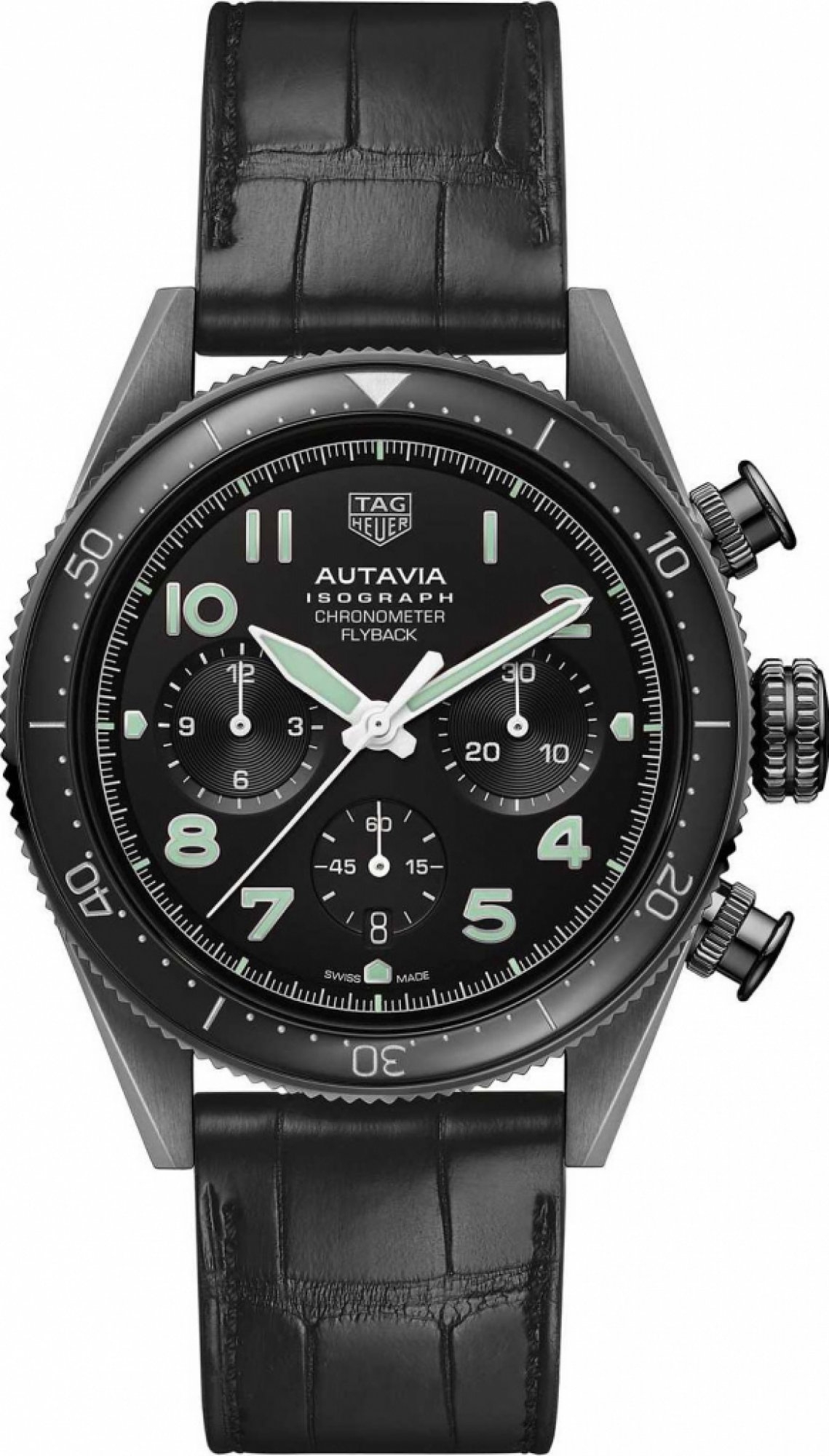 TAG Heuer CBE5115.FC8280 : Autavia Heuer 02 Isograph Stainless Steel / Black / Bracelet