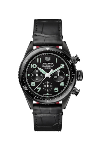TAG Heuer CBE511C.FC8280 : Autavia Heuer 02 Chronometer Flyback DLC / Black
