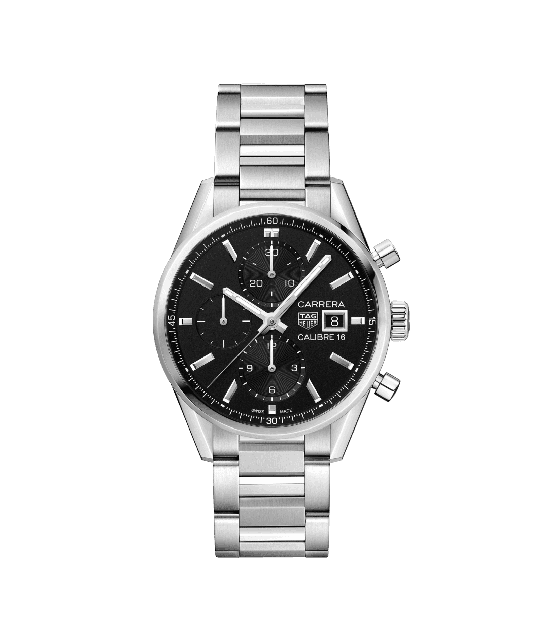 TAG Heuer CBK2110.BA0715 : Calibre 16 41 Stainless Steel / Black / Bracelet