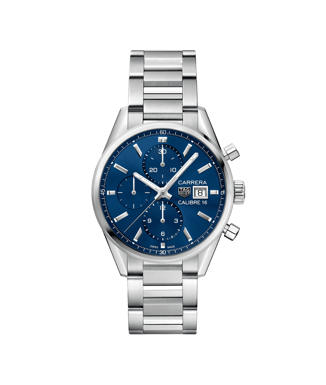 TAG Heuer CBK2112.BA0715 : Calibre 16 41 Stainless Steel / Blue / Bracelet