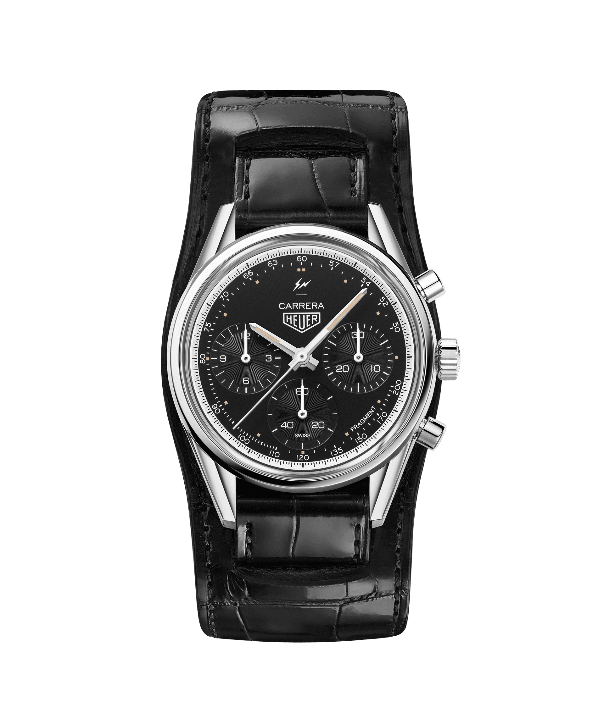 TAG Heuer CBK221A.EB0171 : Carrera Calibre Heuer 02 39 Stainless Steel / Black / Fragment