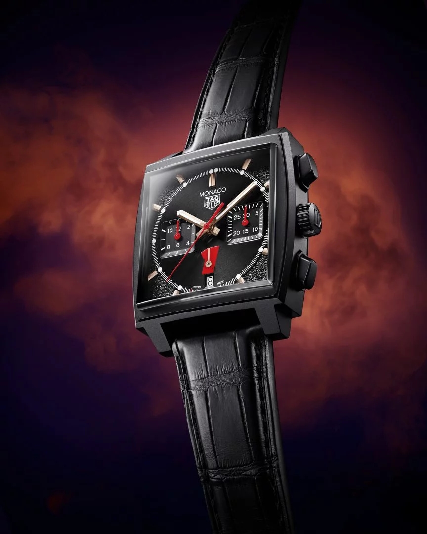 TAG Heuer CBL2180.FC6497-MV : Monaco Calibre Heuer 02 Titanium DLC / Max Verstappen
