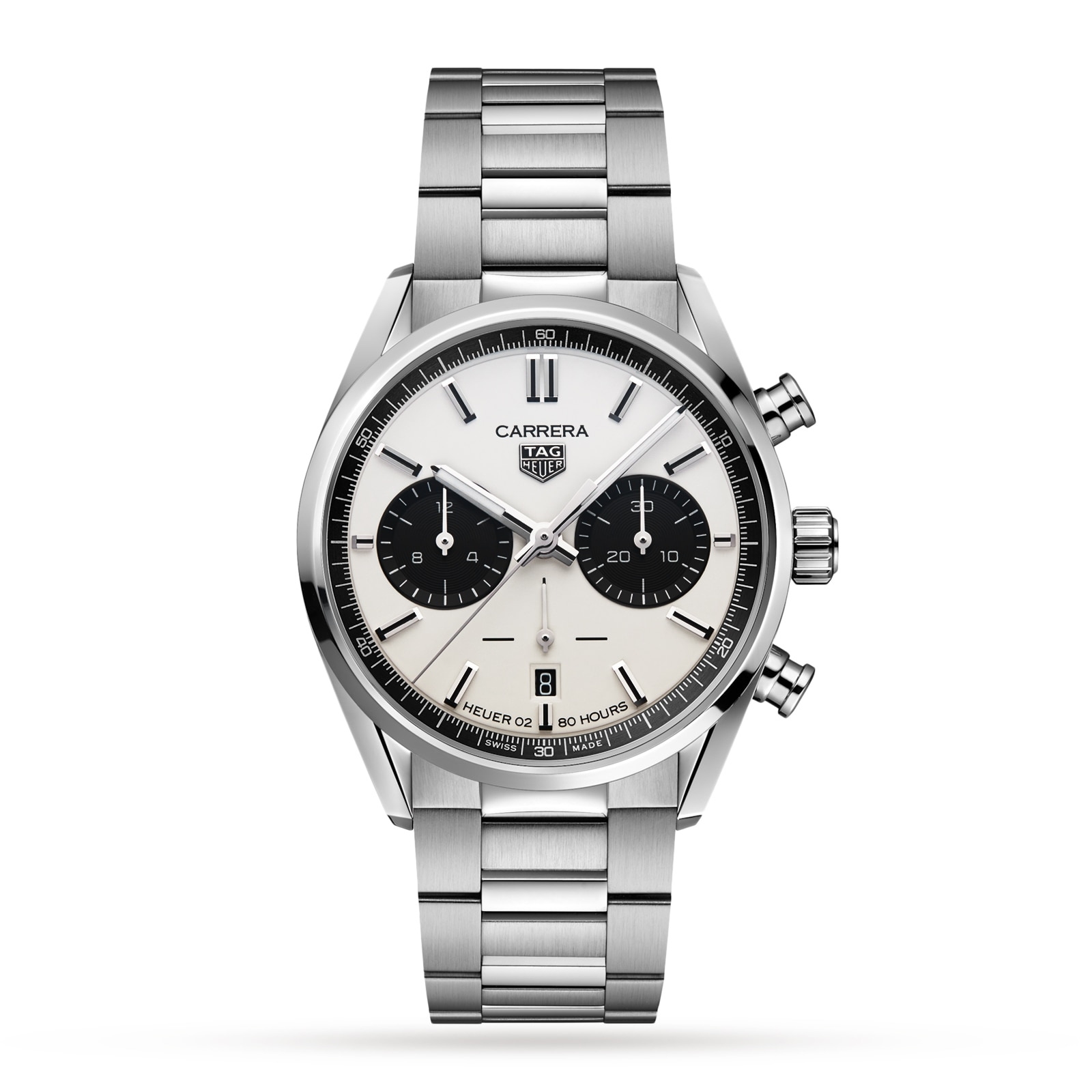 TAG Heuer CBN2018.BAO642 : Carrera Calibre Heuer 02 42 Stainless Steel / Watches of Switzerland / Bracelet