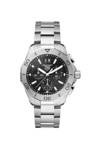 TAG Heuer CBP1110.BA0627 : Aquaracer Professional 200 Quartz Chronograph Big Date Stainless Steel / Black