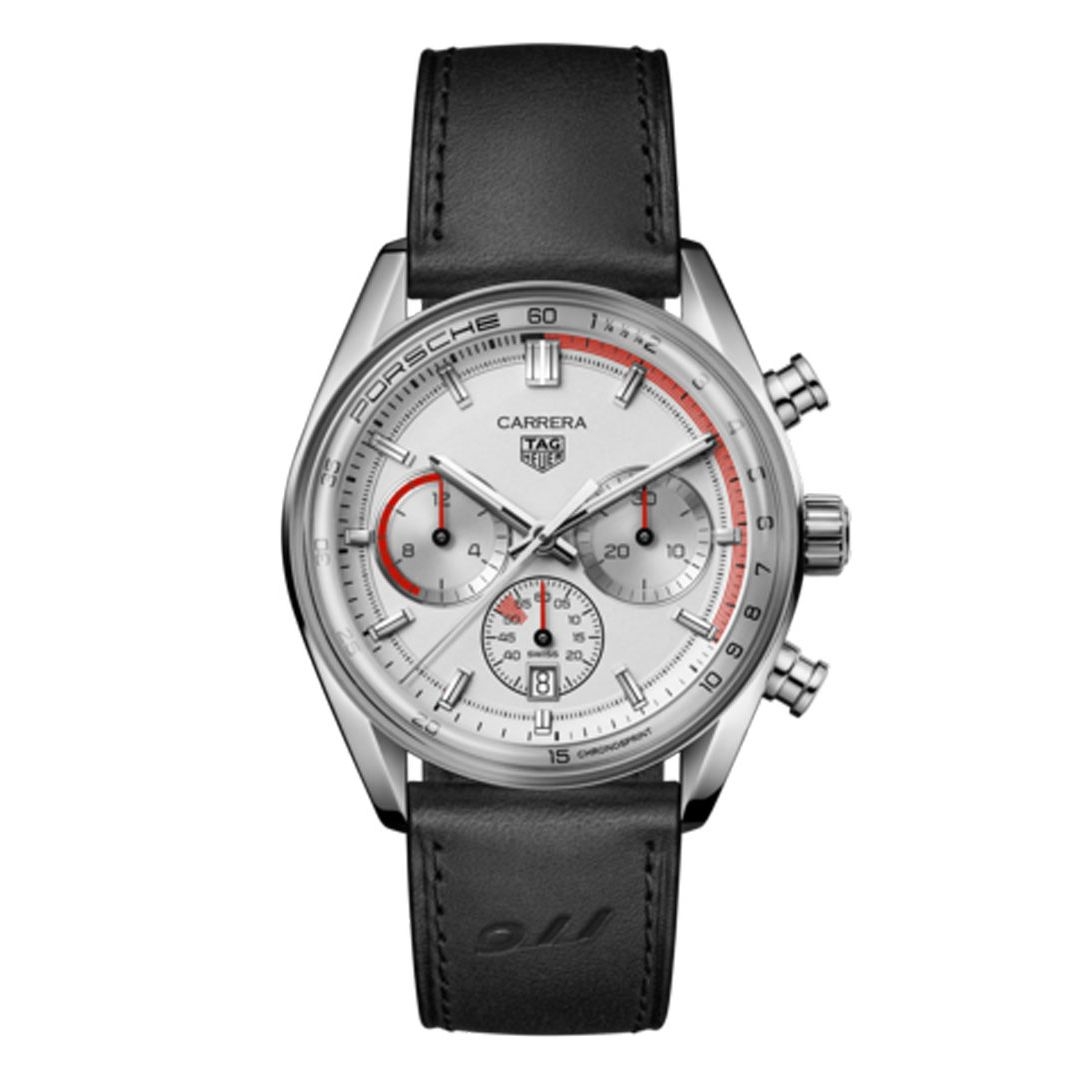 TAG Heuer CBS2011.FC6529 : Carrera Chronosprint Glass Box 42 Stainless Steel / Porsche 2023
