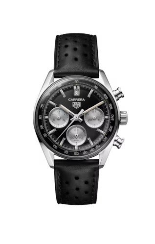TAG Heuer CBS2210.FC6534 : Carrera Chronograph Glass Box Stainless Steel / Black
