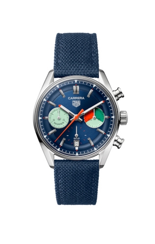 TAG Heuer CBS2213.FN6002 : Carrera Skipper Glass Box Stainless Steel / Blue