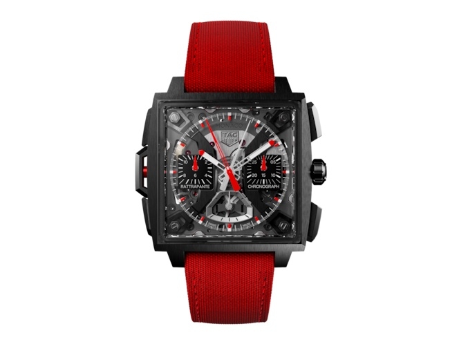 TAG Heuer CBW2181.FC8322 : Monaco Split-Seconds Chronograph Racing Red