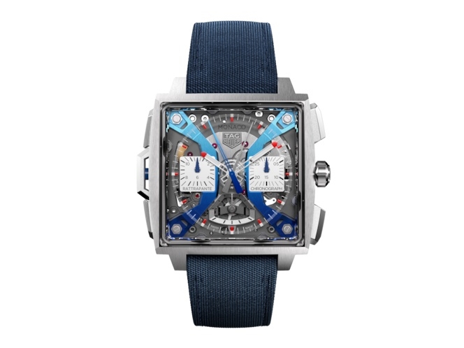 TAG Heuer CBW2182.FC8339 : Monaco Split-Seconds Chronograph Original Blue