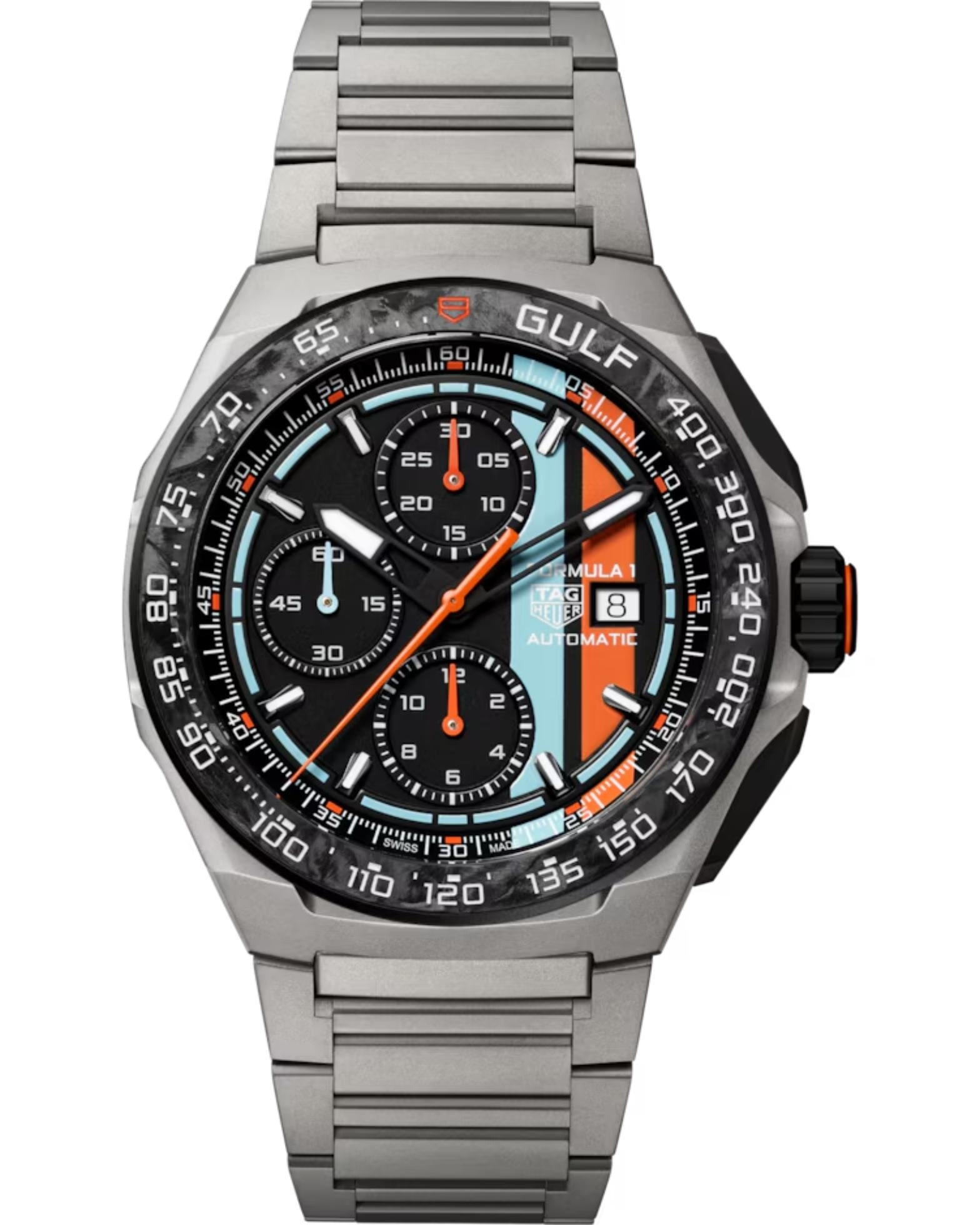 TAG Heuer CBZ208B.BF0009 : Formula 1 Automatic Chronograph 44 Gulf Racing