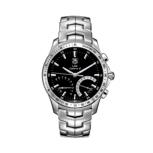 TAG Heuer CJF7112.BA0596 : Link Calibre S Stainless Steel / Black