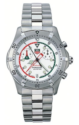 TAG Heuer CK111R.BA0328 : 2000 Searacer Stainless Steel / Silver / Bracelet