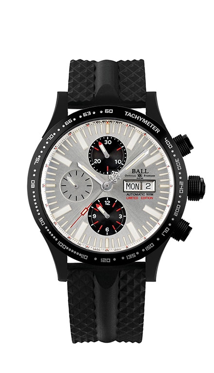 Ball Watch CM2192C-P2-SL : Fireman Storm Chaser DLC Glow / Silver / Rubber