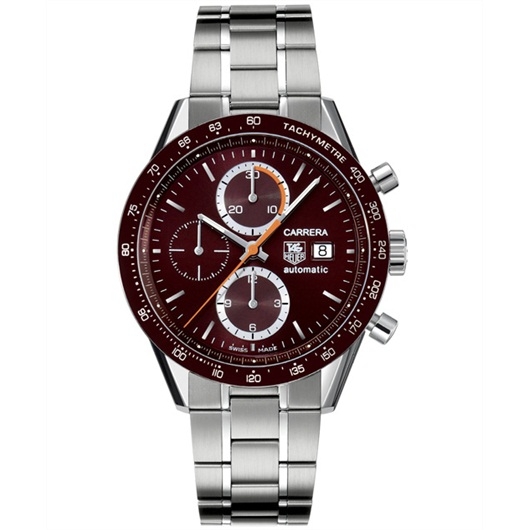 TAG Heuer CV2013.BA0794 : Carrera Calibre 16 41 Stainless Steel / Black / Bracelet