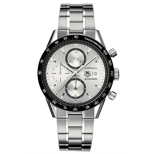 TAG Heuer CV2017.BA0786 : Carrera Calibre 16 41 Stainless Steel / Silver / Bracelet