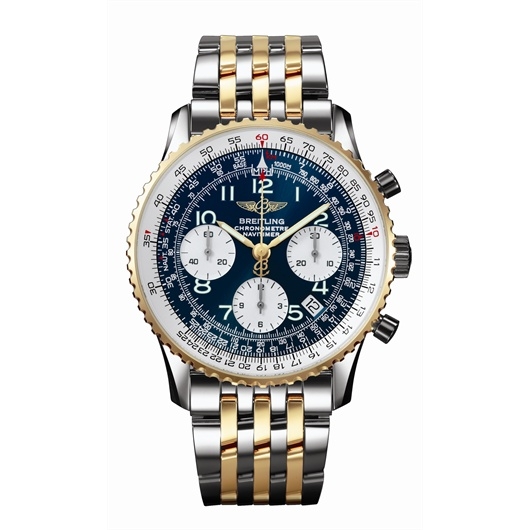 Breitling D2332212/C587 : Navitimer Two Tone / Blue Arabic