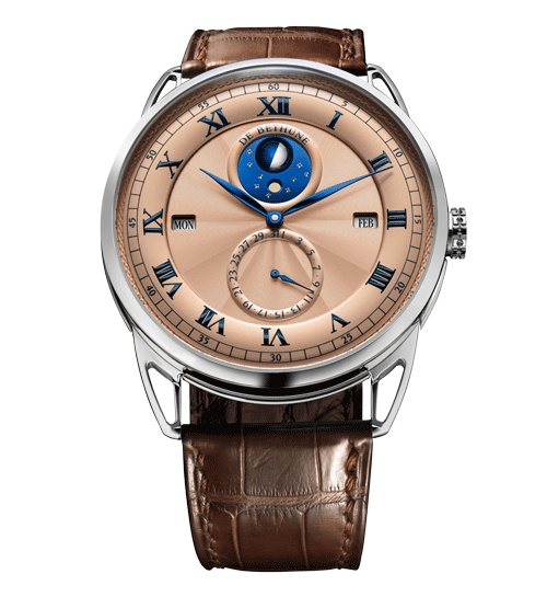 De Bethune DB25QPAPS2 : DB25 Perpetual Calendar Platinum / Rose