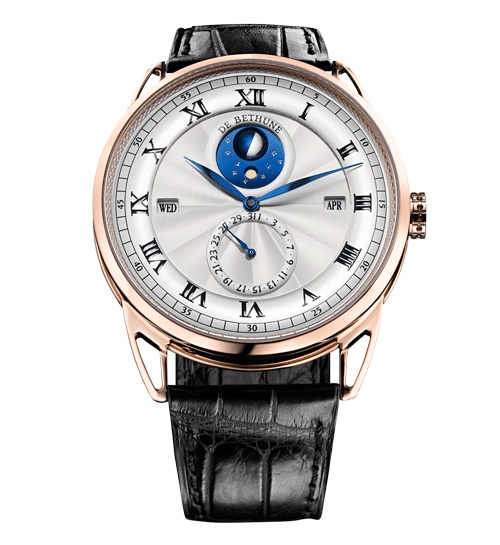 De Bethune DB25QPARS1 : DB25 Perpetual Calendar Rose Gold / Silver