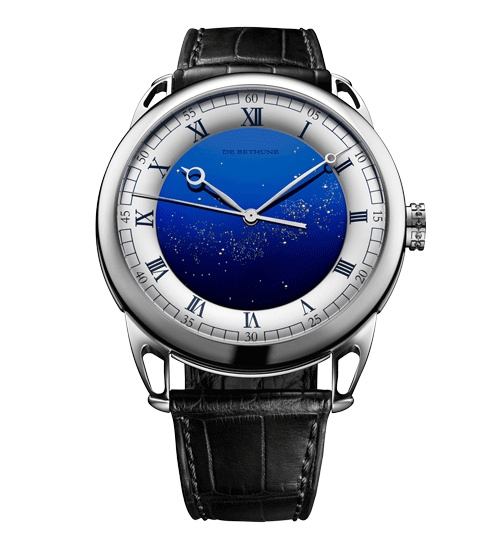 De Bethune DB25STTIS3 : DB25 Chronomètre Tourbillon Starry Varius Titanium