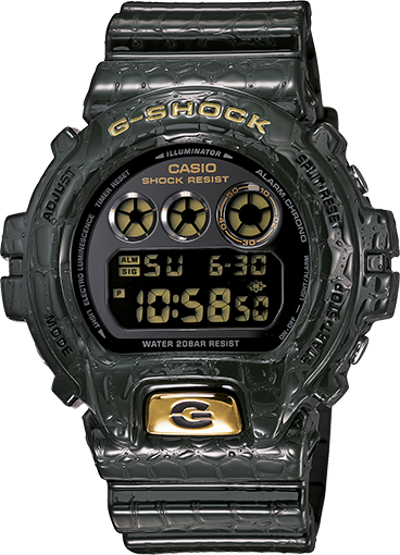 Casio DW-6900CR-3 : DW-6900CR-3 Green Crocodile