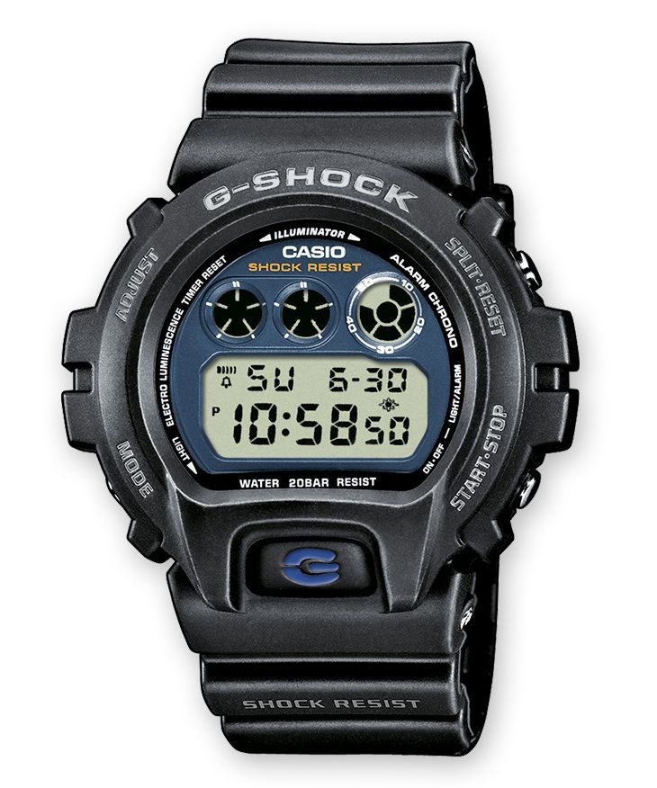 Casio DW-6900E-1 : DW-6900E-1 Black & Blue