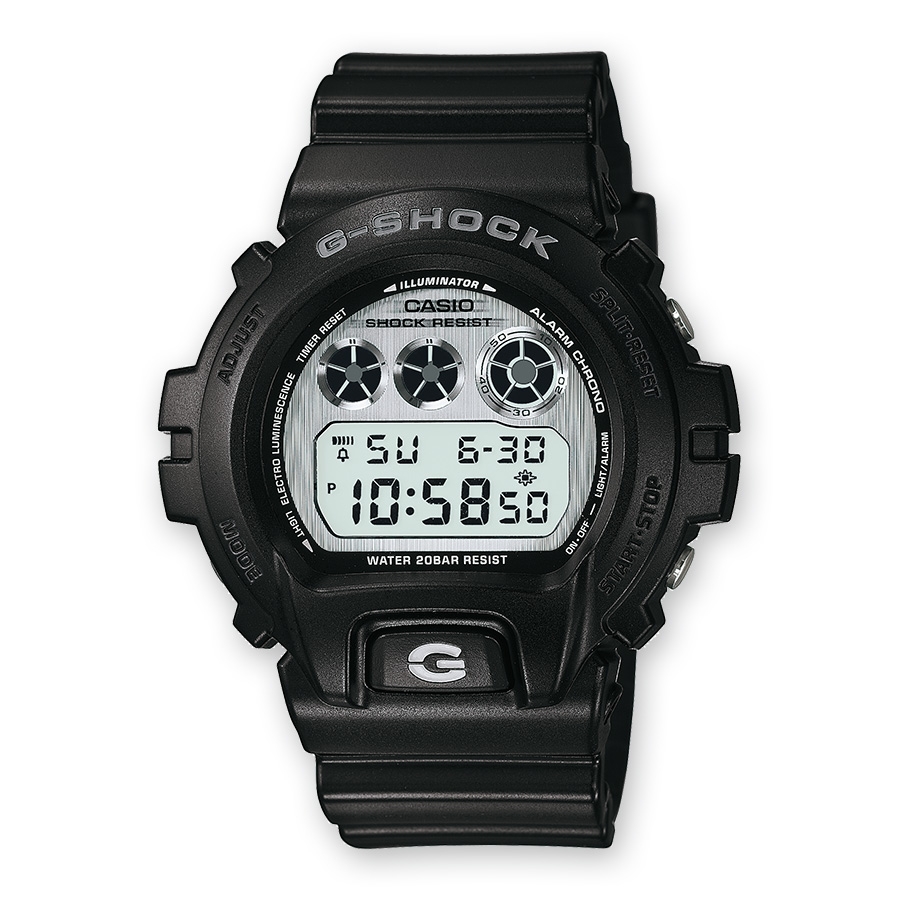 Casio DW-6900HM-1 : DW-6900HM-1 Brushed Steel