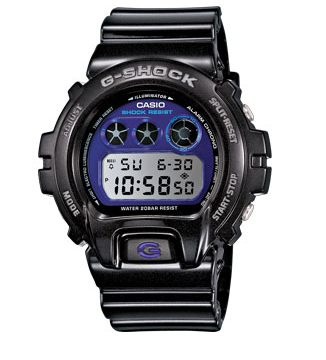 Casio DW-6900MF-1 : DW-6900MF-1 Black Purple