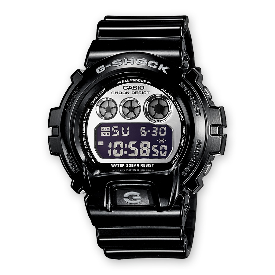 Casio DW-6900NB-1 : DW-6900NB-1 Black Metallic