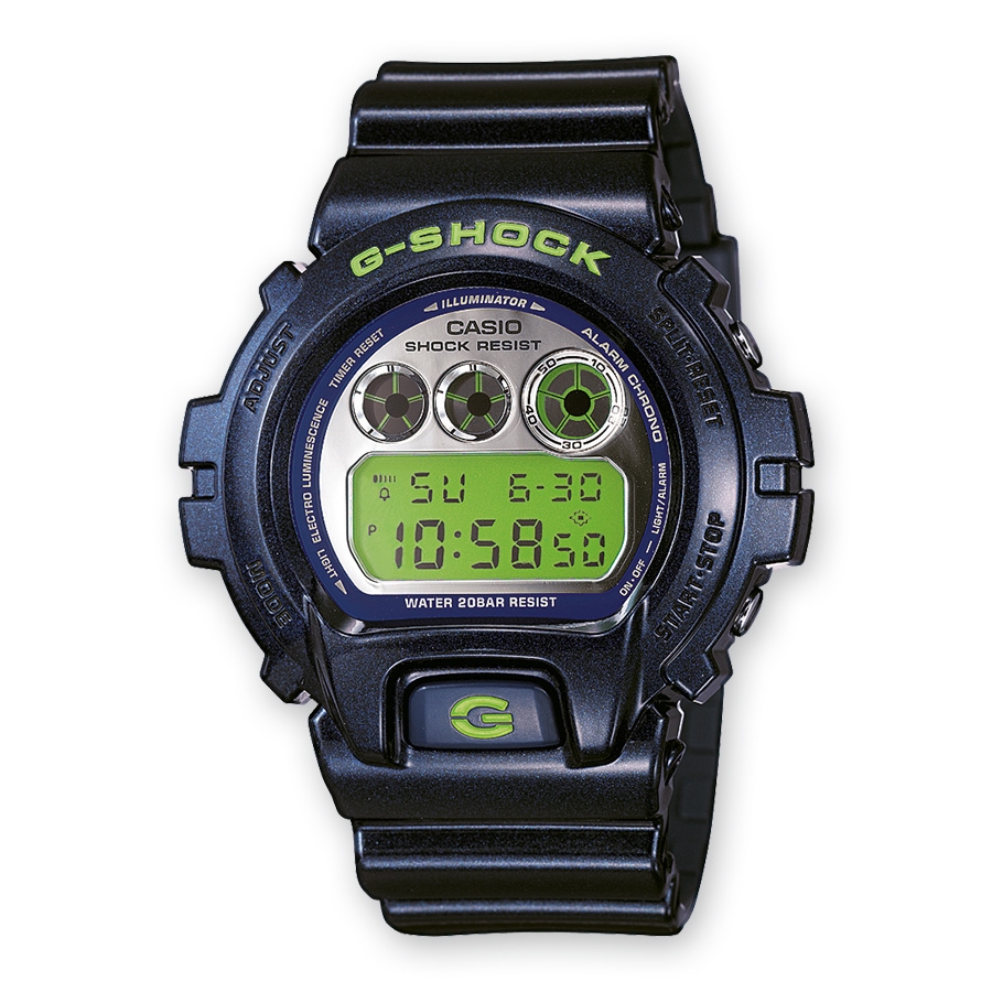 Casio DW-6900SB-2 : DW-6900SB-2 Blue Mirror