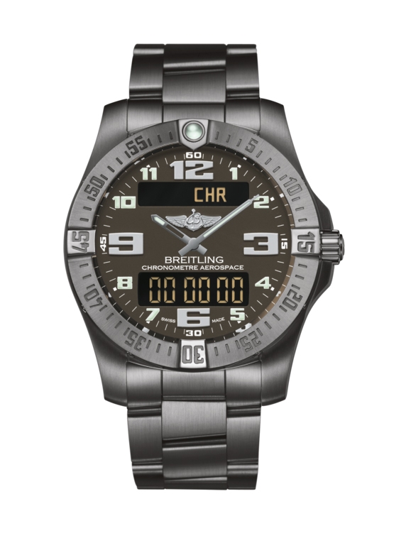 Breitling E79363101F1E1 : Aerospace Evo Titanium / Grey / Bracelet