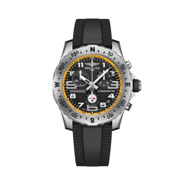 Breitling E823106A1BQS1 : Breitling Endurance Pro 44 NFL Pittsburgh Steelers Edition